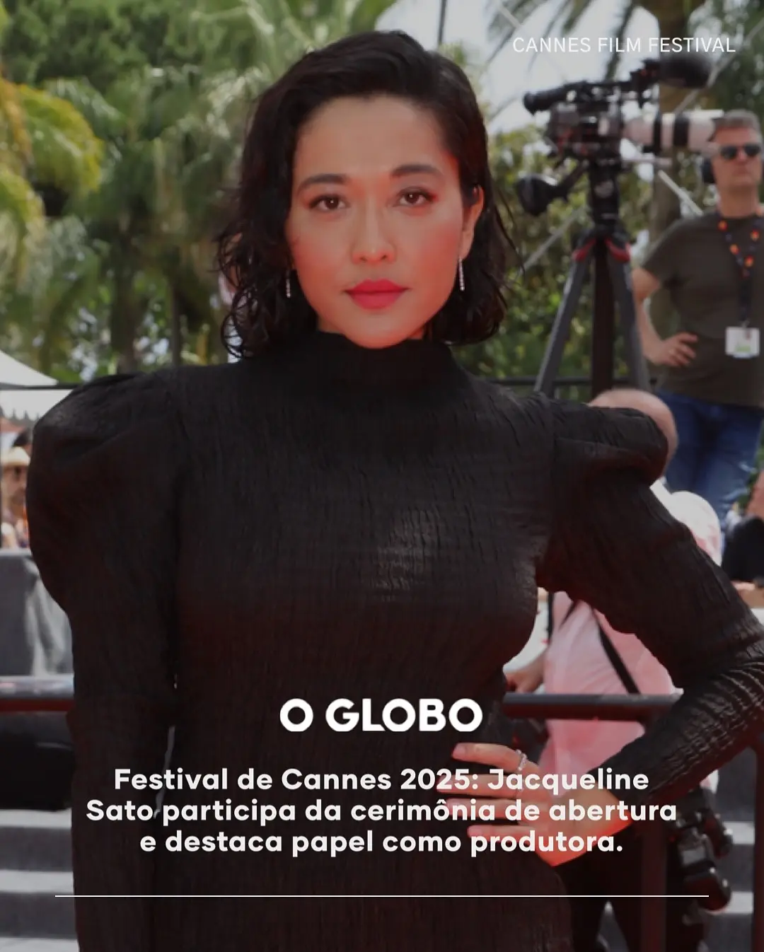 Jacqueline Sato Shines On Cannes Red Carpet