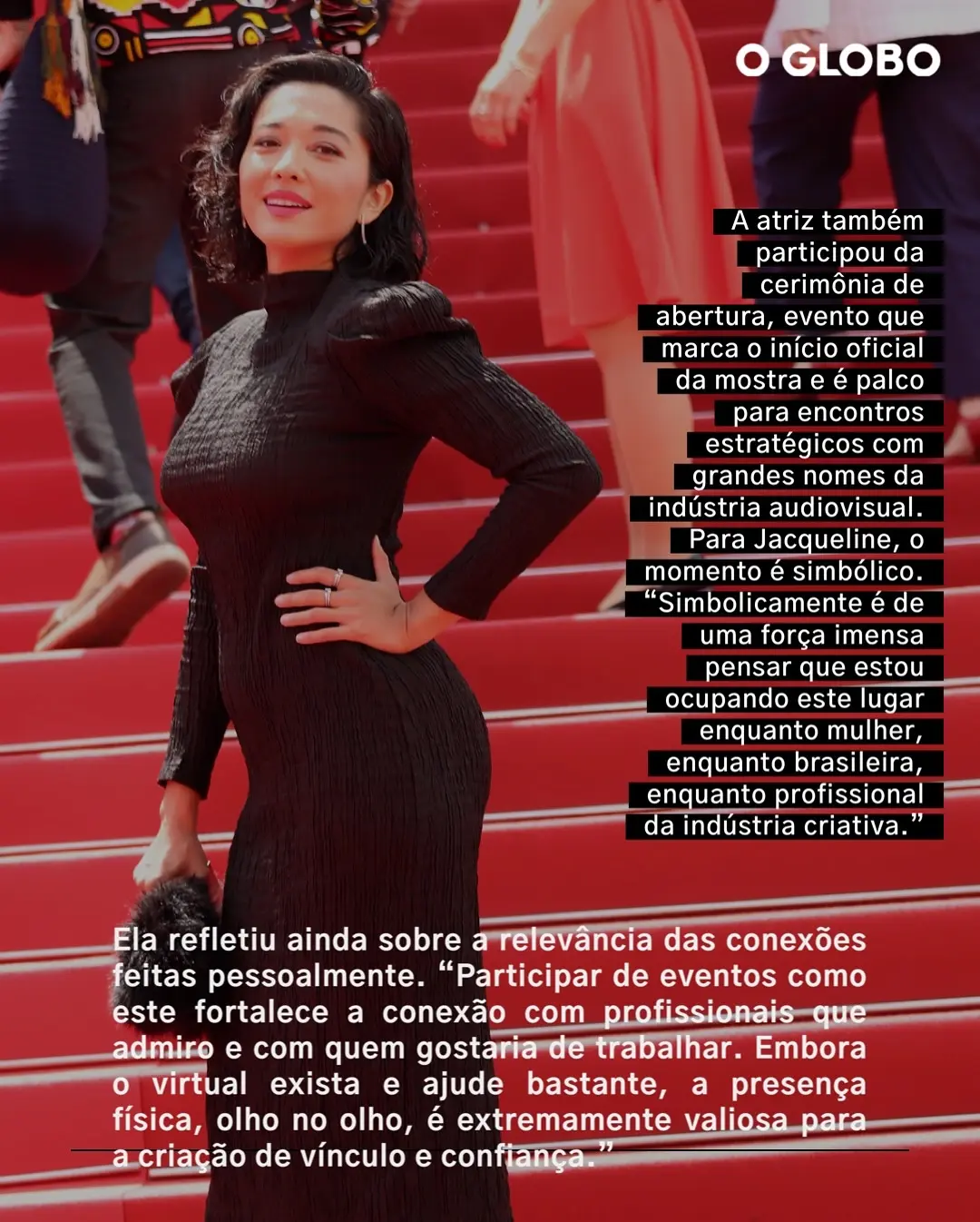 Jacqueline Sato Shines On Cannes Red Carpet