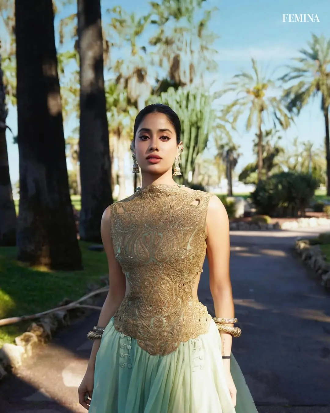 Janhvi Kapoor Shines at Cannes in Custom Couture