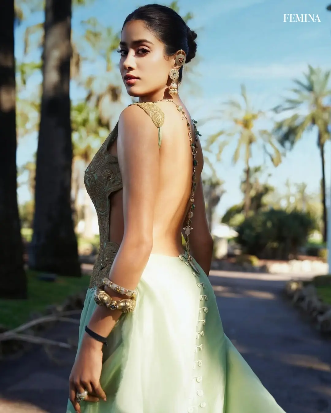 Janhvi Kapoor Shines at Cannes in Custom Couture