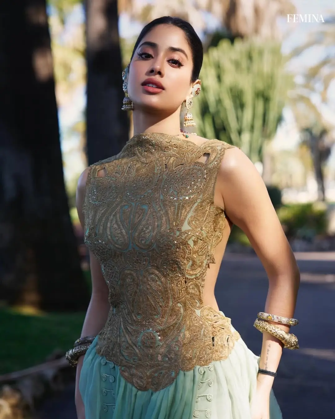 Janhvi Kapoor Shines at Cannes in Custom Couture