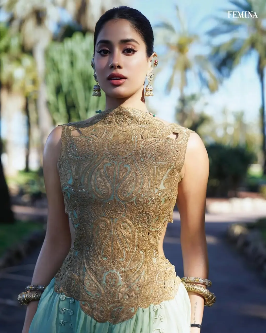 Janhvi Kapoor Shines at Cannes in Custom Couture