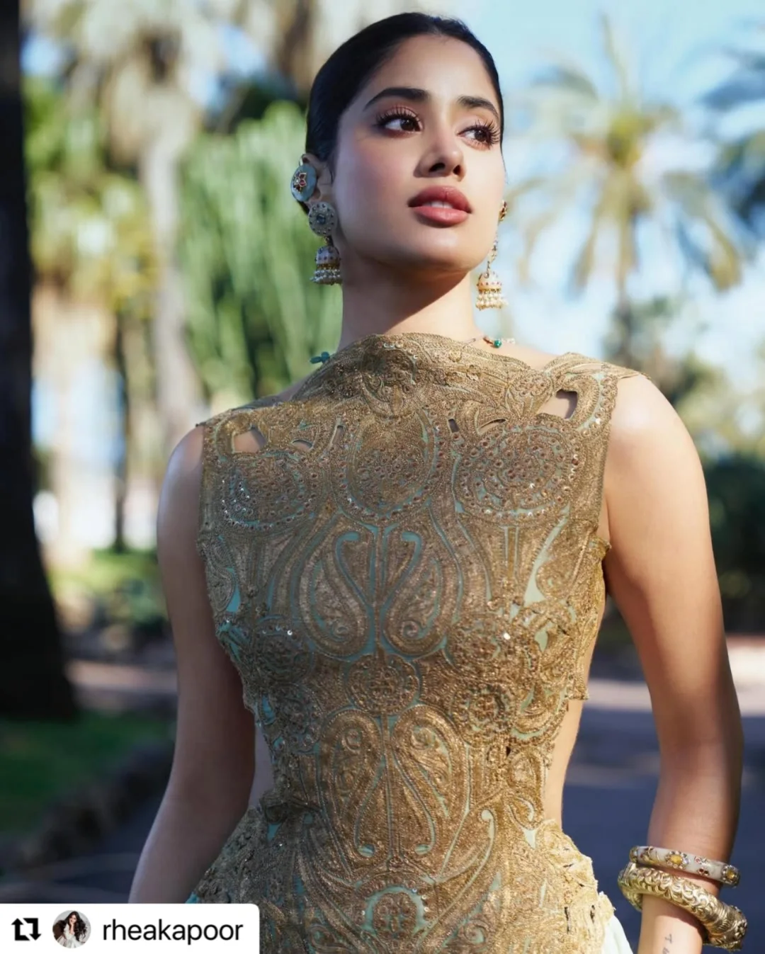 Janhvi Kapoor Shines At Cannes