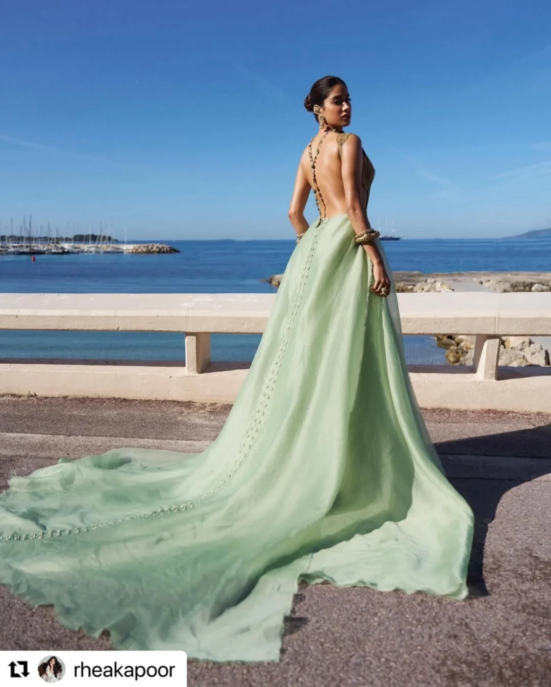 Janhvi Kapoor Shines At Cannes