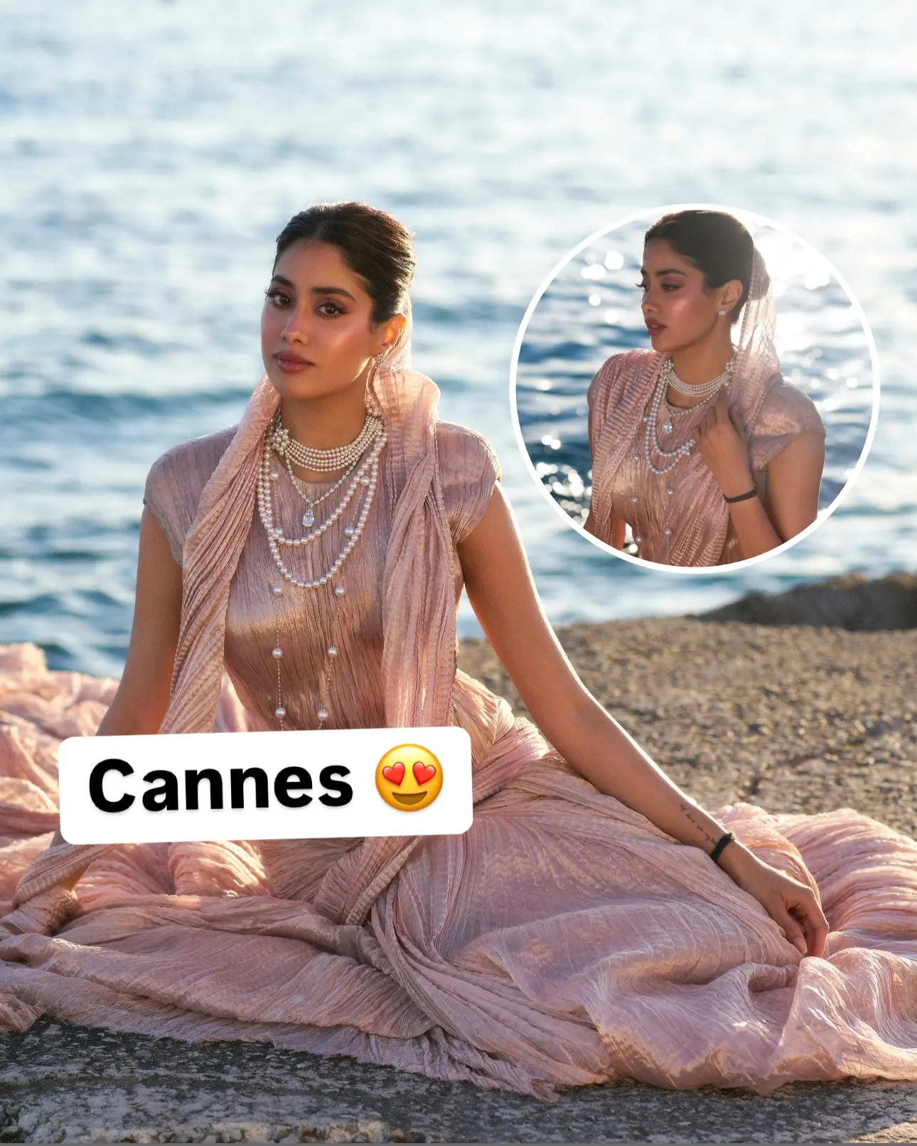 Janhvi Kapoor’s Cannes Look Debuts Enchanting red carpet style sets a bold tone for this global film fest with flair in style.