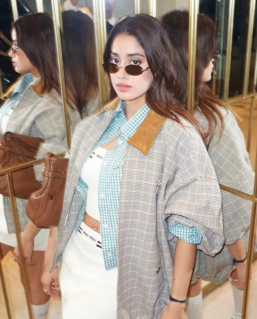Janvhi Kapoor Stuns In Miu Miu At Cannes