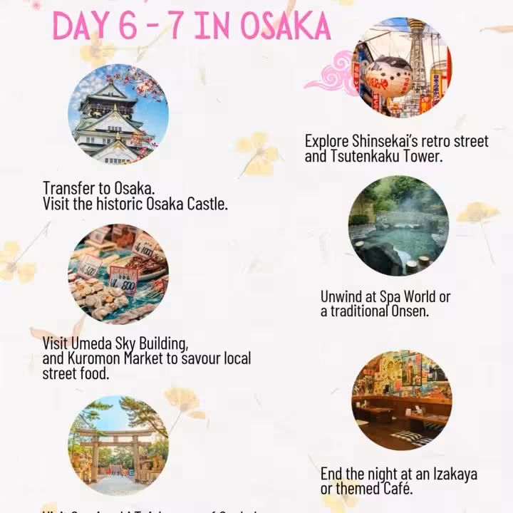 Japan Trip Invitation: 7 Night 8 Day Experience