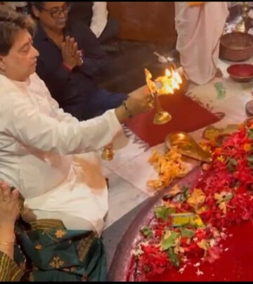 Jeet Gannguli Finds Peace In Serene Temple Moment