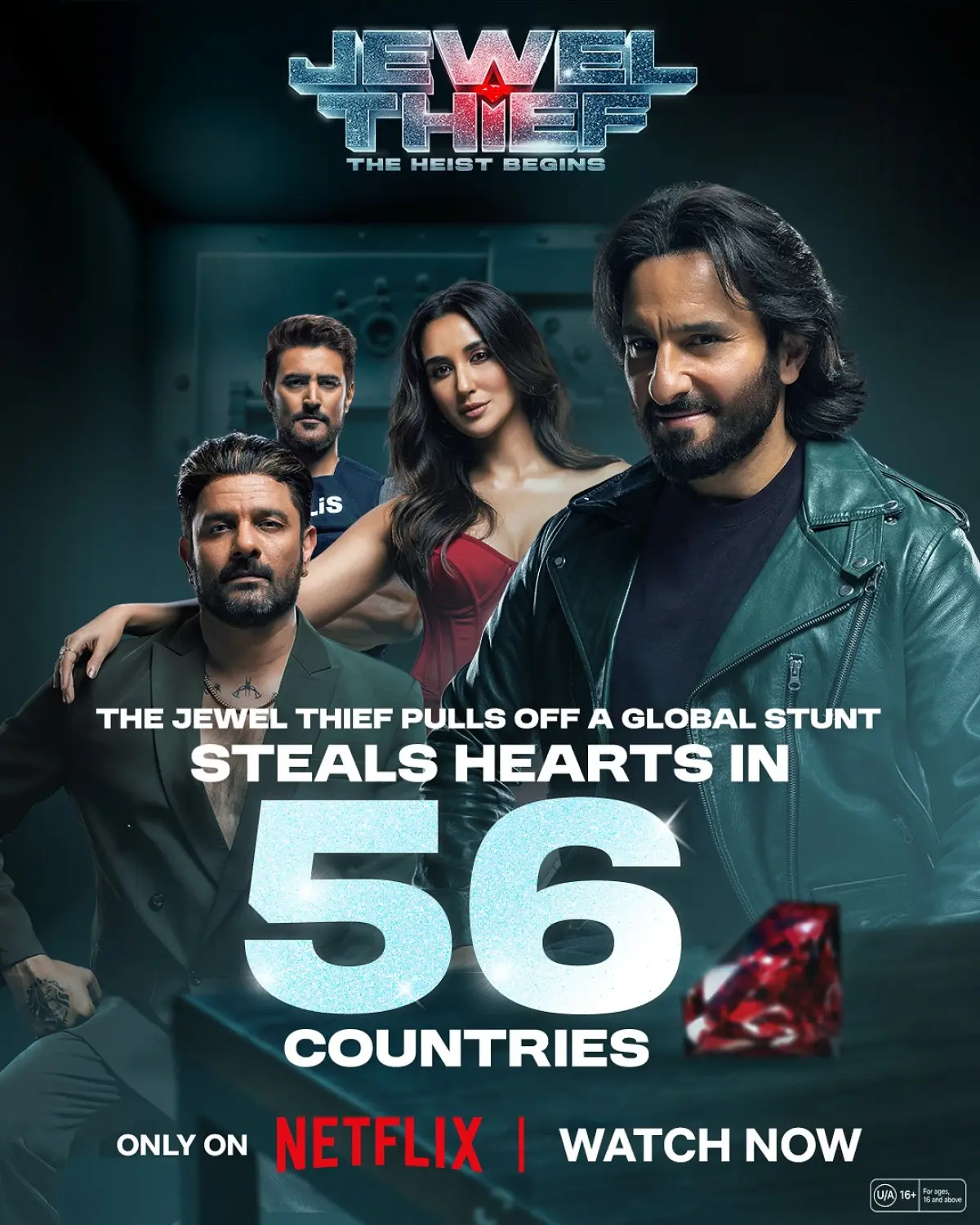 Jewel Thief Takes Global Stage On Netflix Netflix's Jewel Thief dominates 56 nations stirring curiosity among global audiences! Now!
