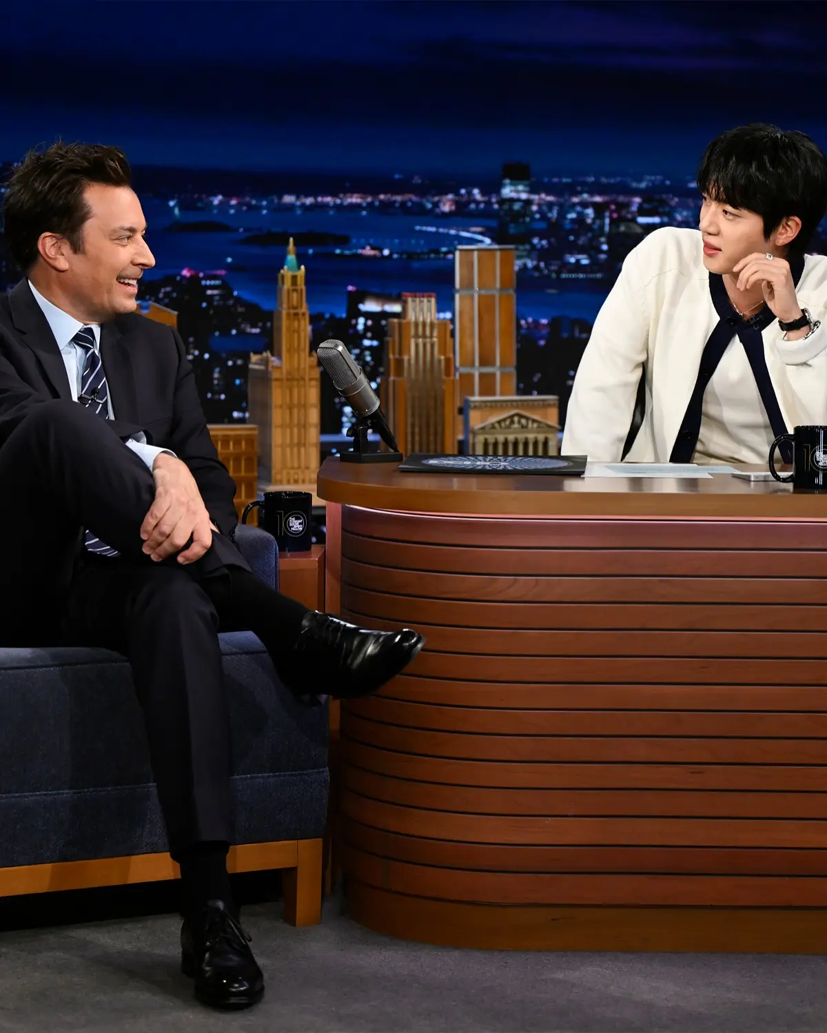 Jin Discusses Solo Album Echo On Fallon
