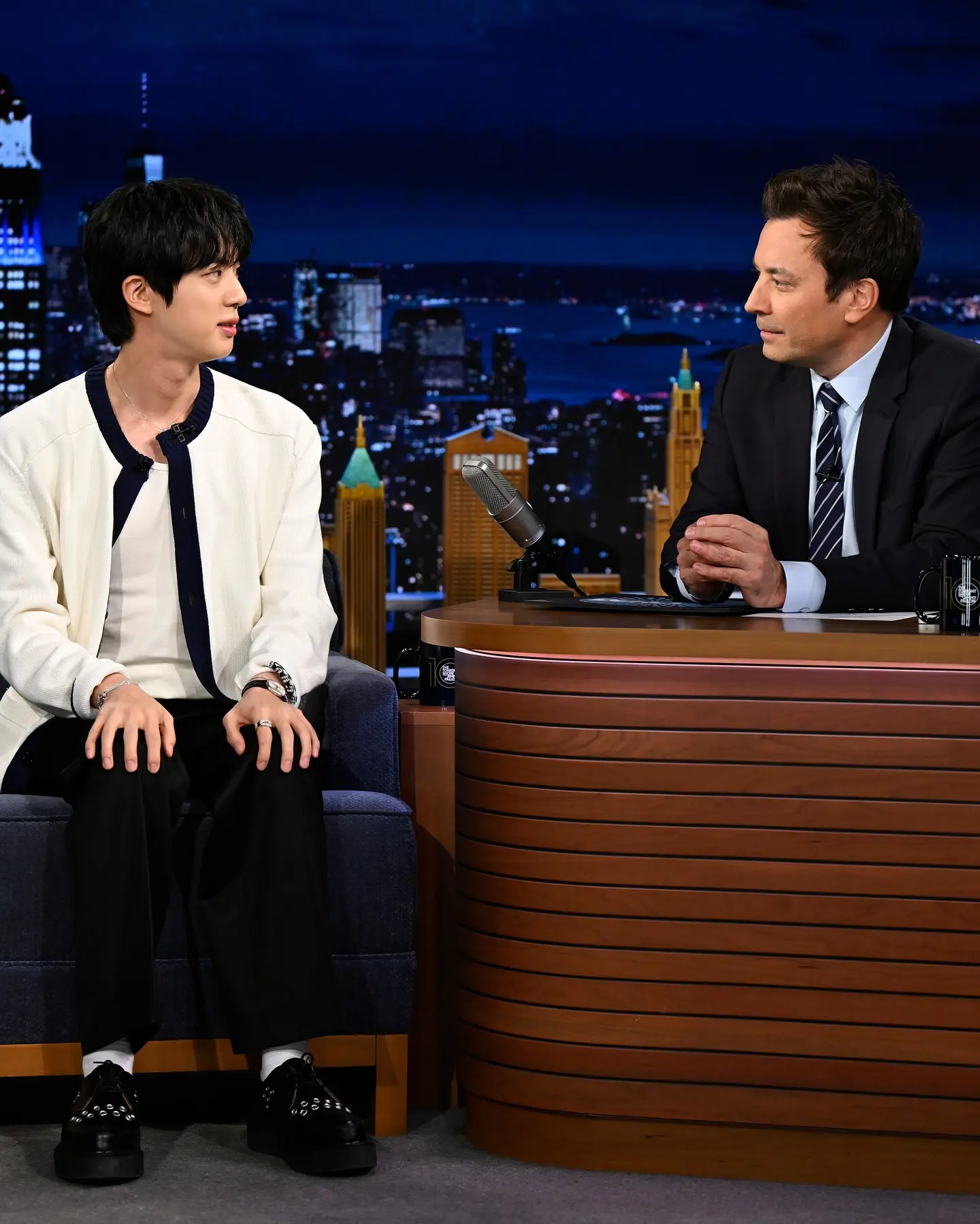 Jin Discusses Solo Album Echo On Fallon