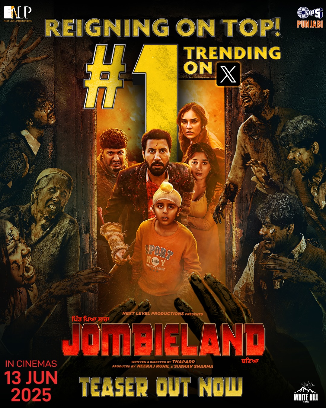Jombieland Teaser: Punjab's First Zombie Comedy Debuts