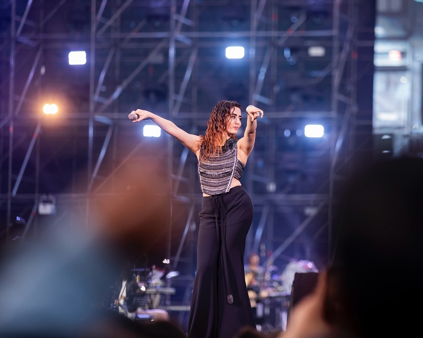 Jonita Gandhi Shines In A Glam Night Event