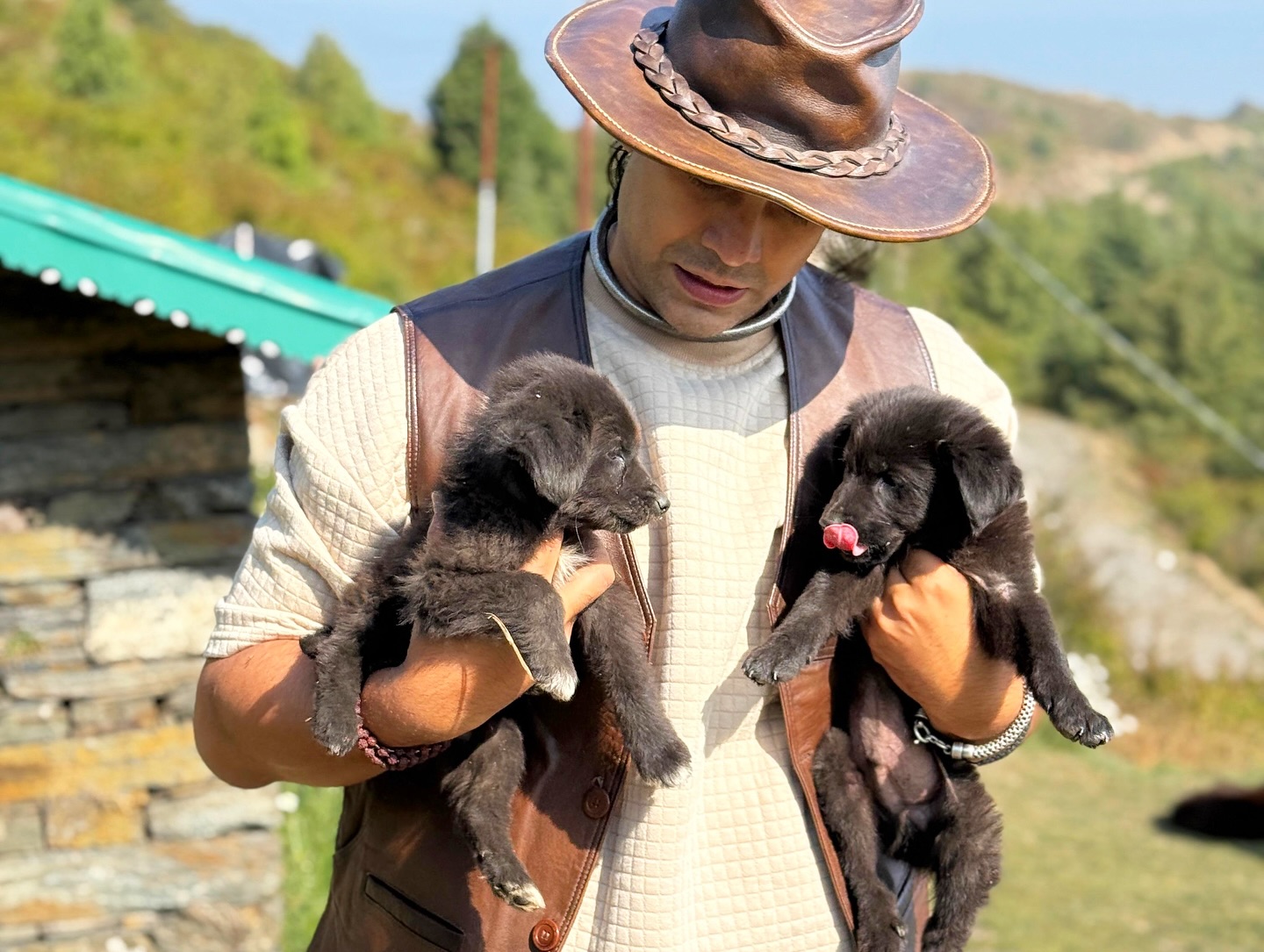 Jubin Nautiyal Spots Furry Cuddles In New Instagram Post