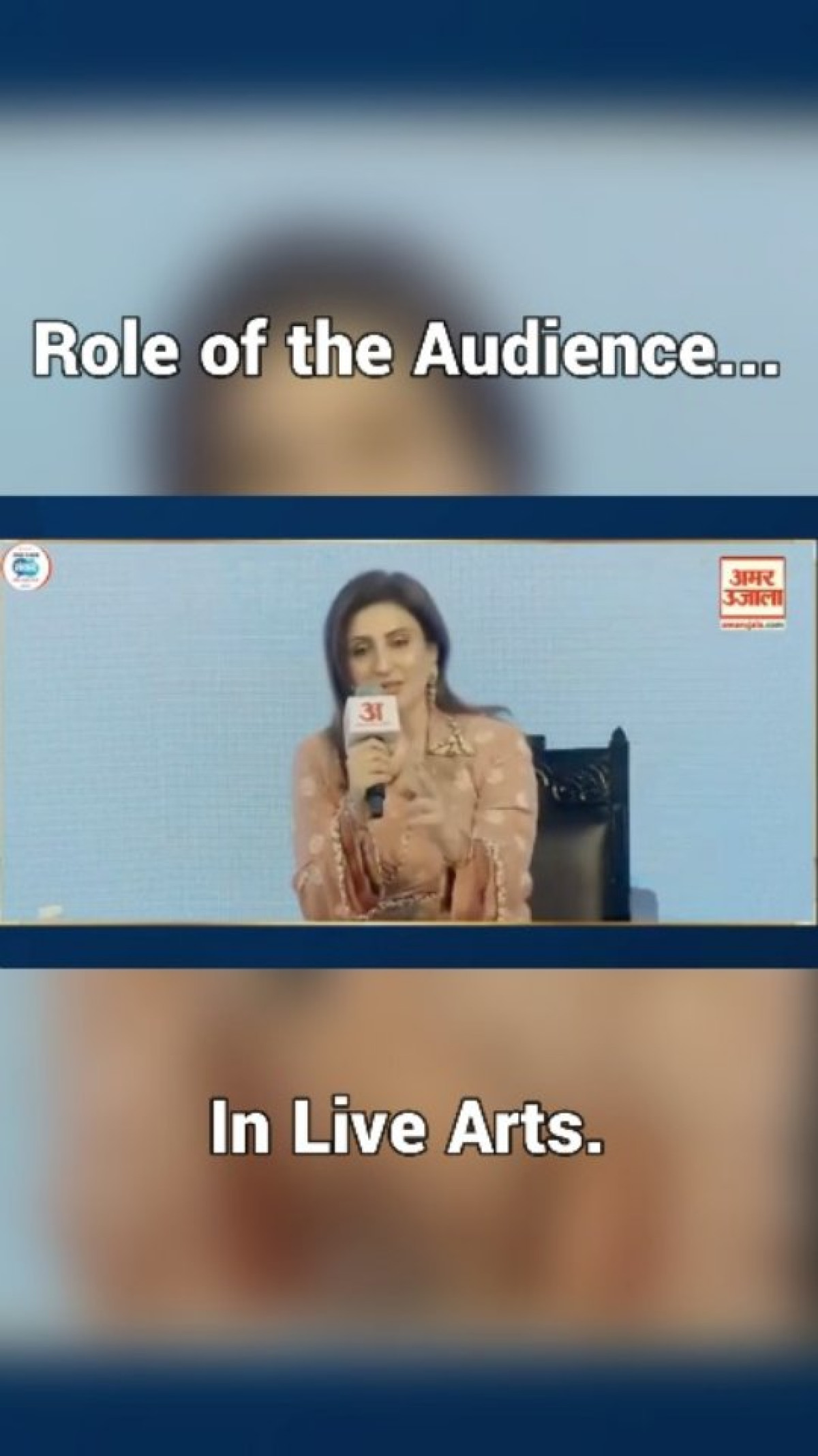 Juhi Babbar Soni At Amar Ujala Samwad Event Celebrated dignitaries, live arts discussions, and a cherished history with Amar Ujala.