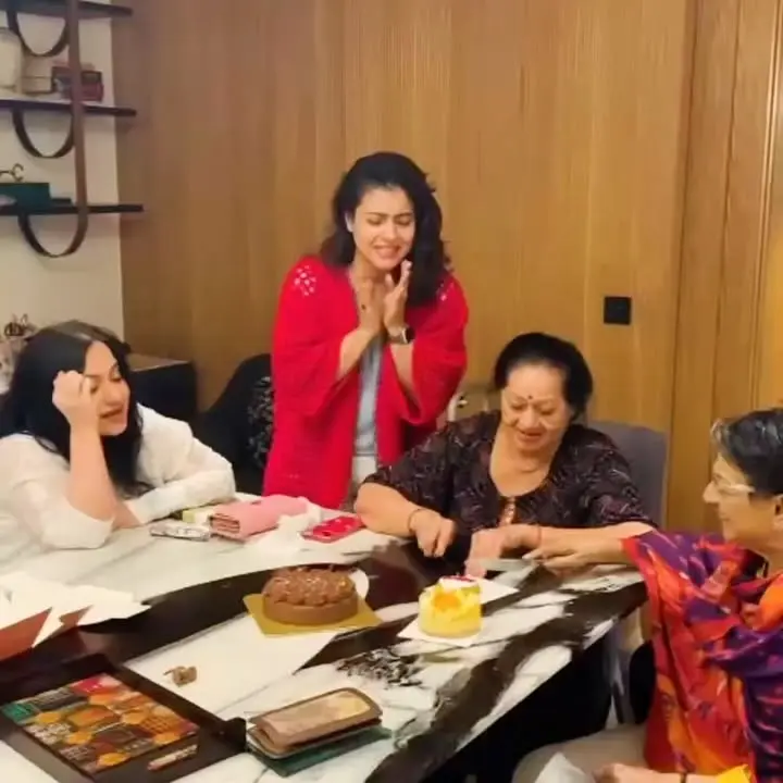 Kajol Celebrates Mother’s Day With Her Mom