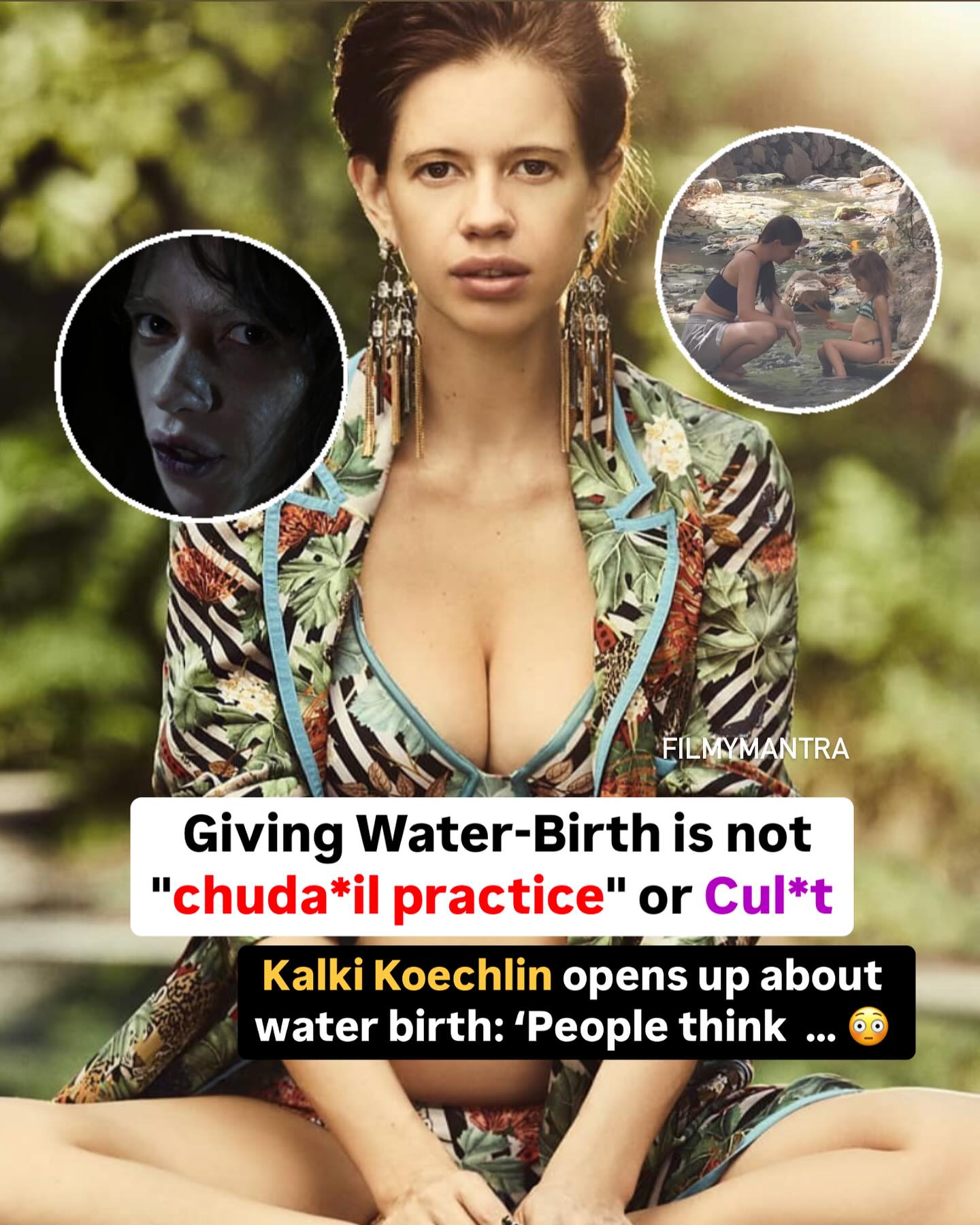 Kalki Welcomes Baby Sappho With Pioneering Water Birth Actress champions water birth benefits amid high costs and cultural misperceptions - Act!
