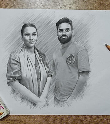 Kalpana Patowary Honored With Fan Sketch Tribute