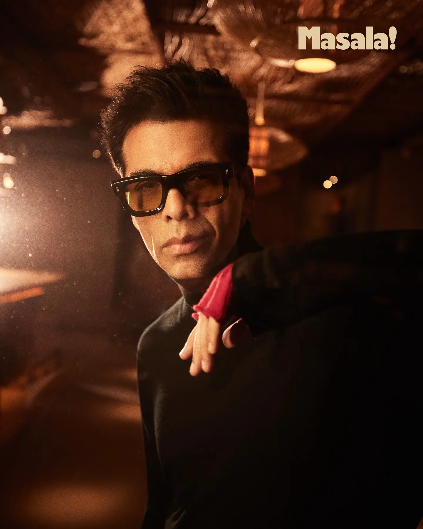 Karan Johar Brings Bold Style To Masalauae Cover