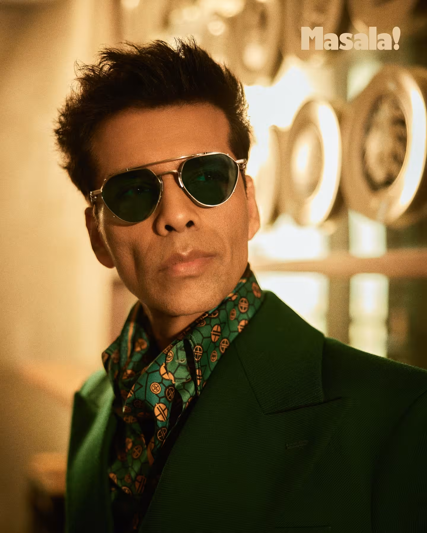 Karan Johar Brings Bold Style To Masalauae Cover