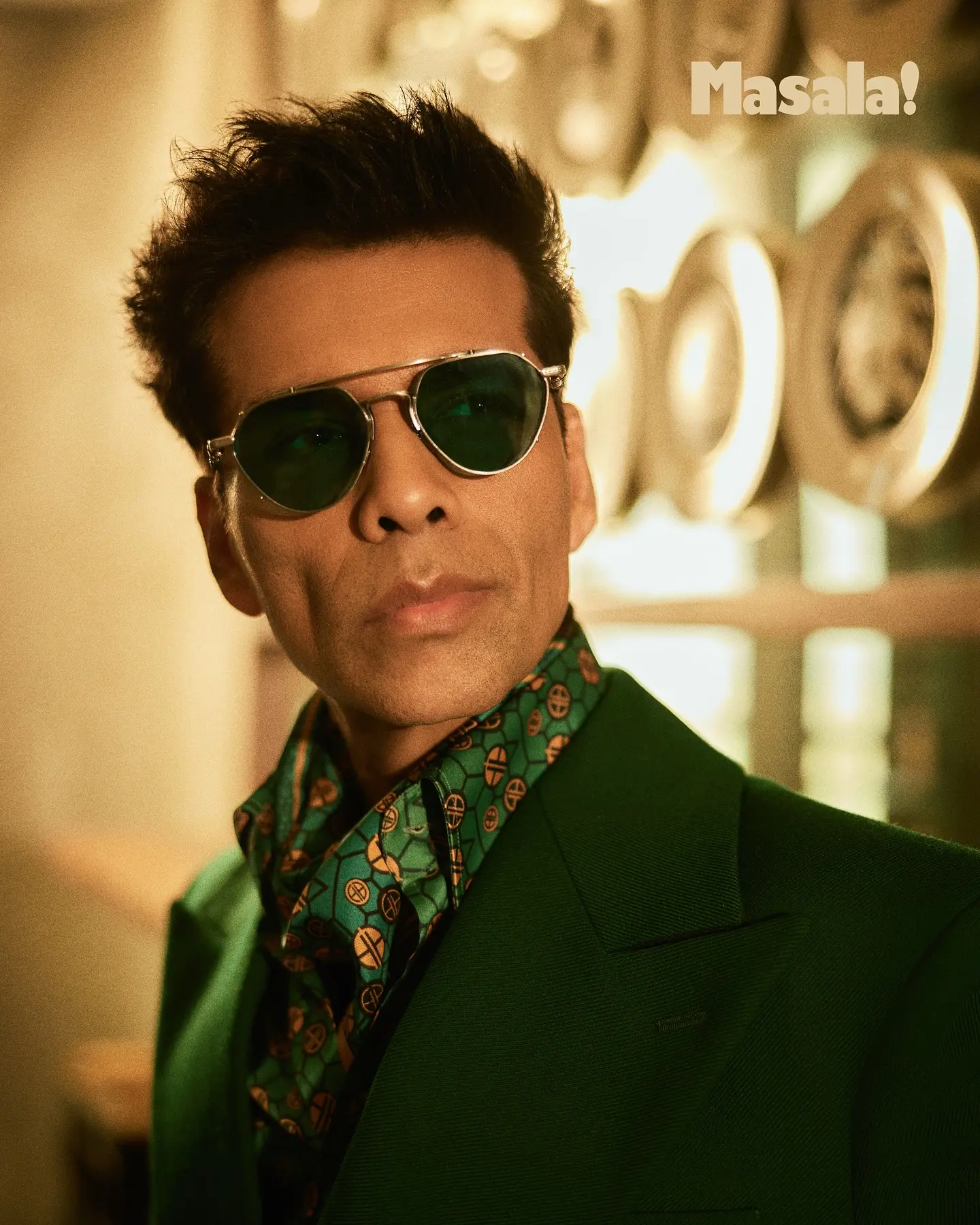Karan Johar Brings Bold Style To Masalauae Cover