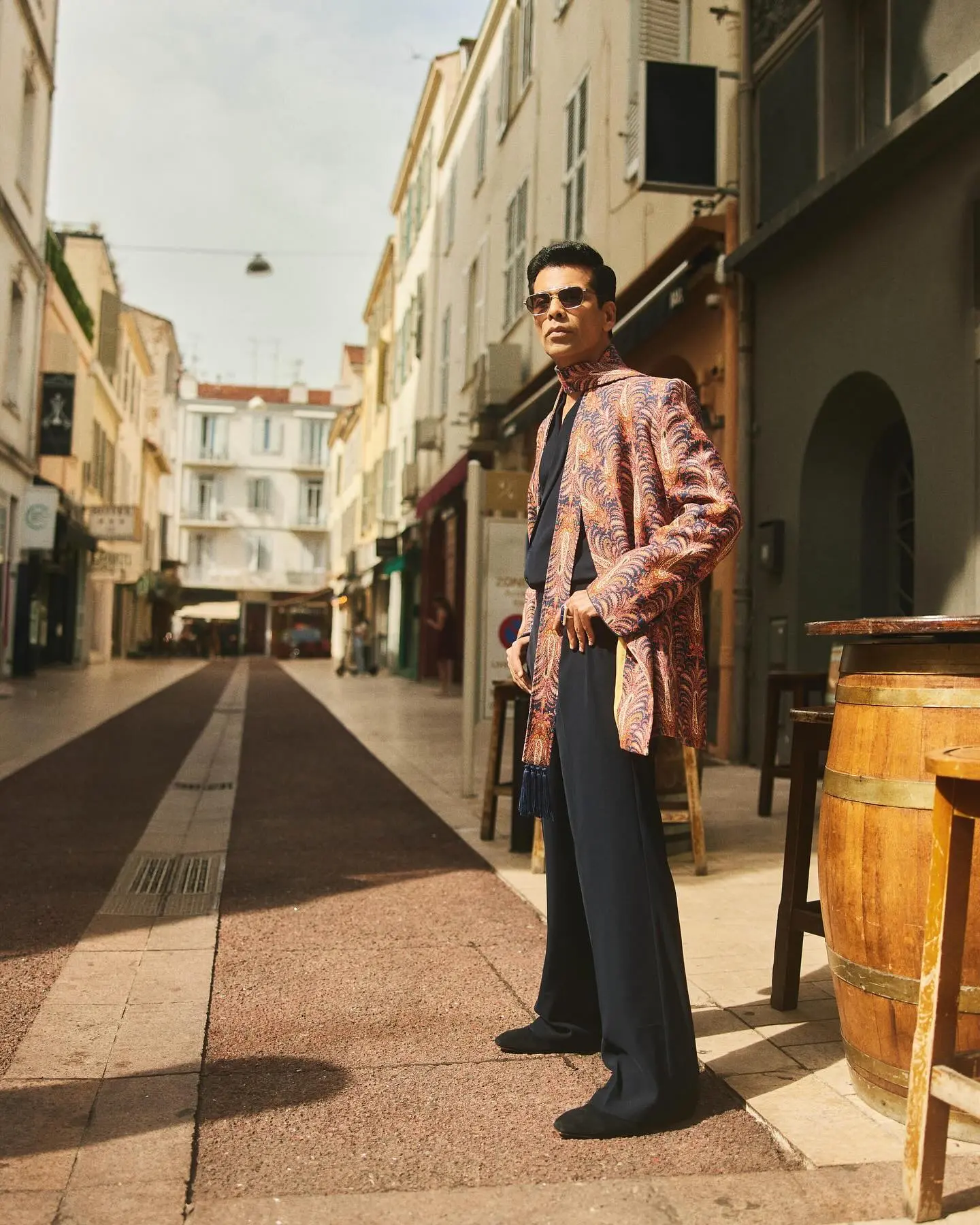 Karan Johar Dazzles At Cannes With Bold Maison Valentino Look