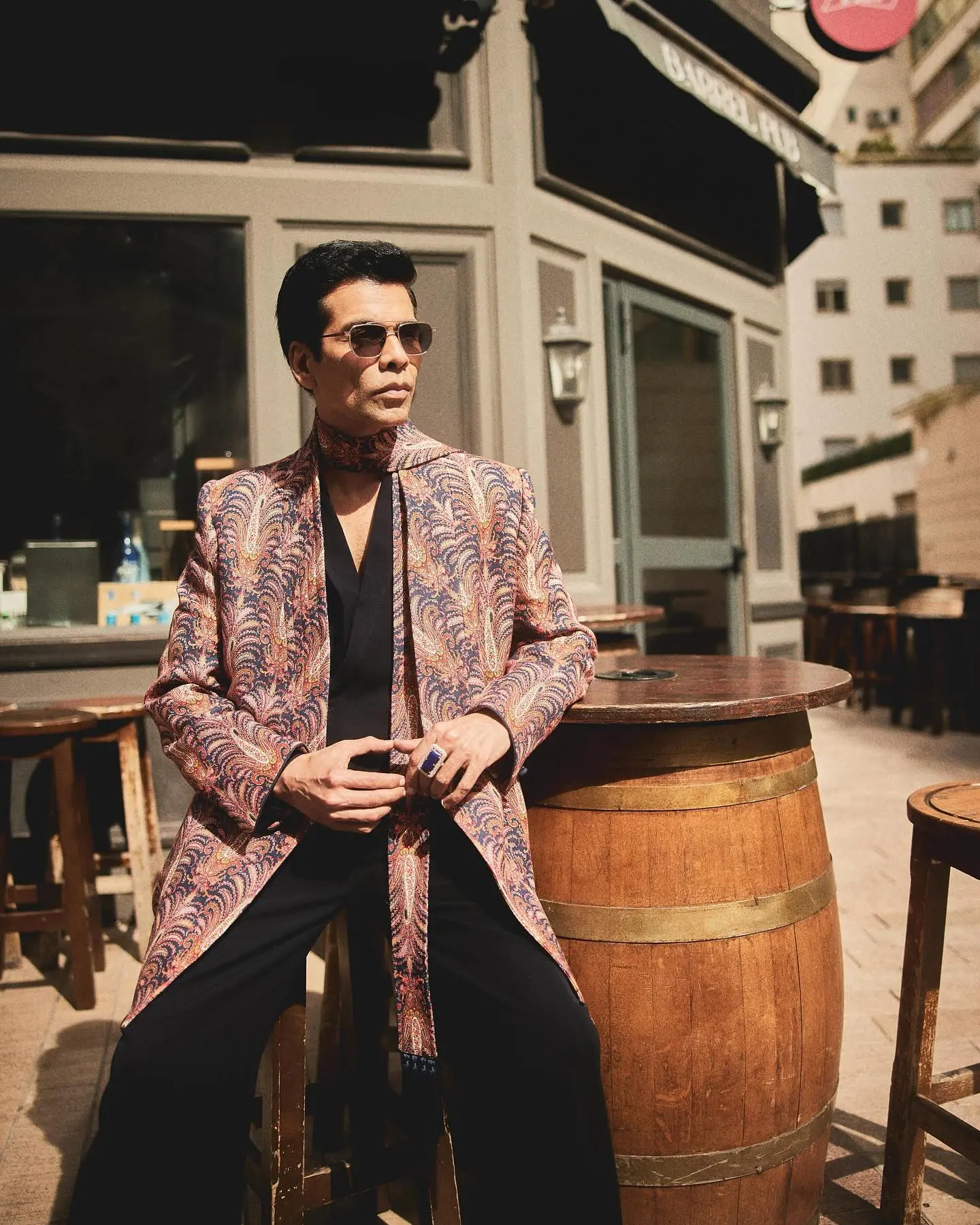 Karan Johar Dazzles At Cannes With Bold Maison Valentino Look
