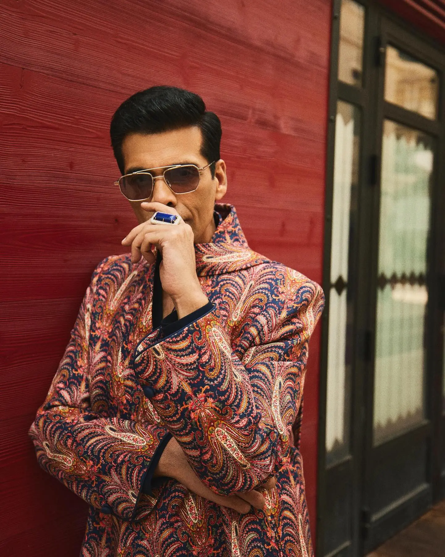 Karan Johar Dazzles At Cannes With Bold Maison Valentino Look
