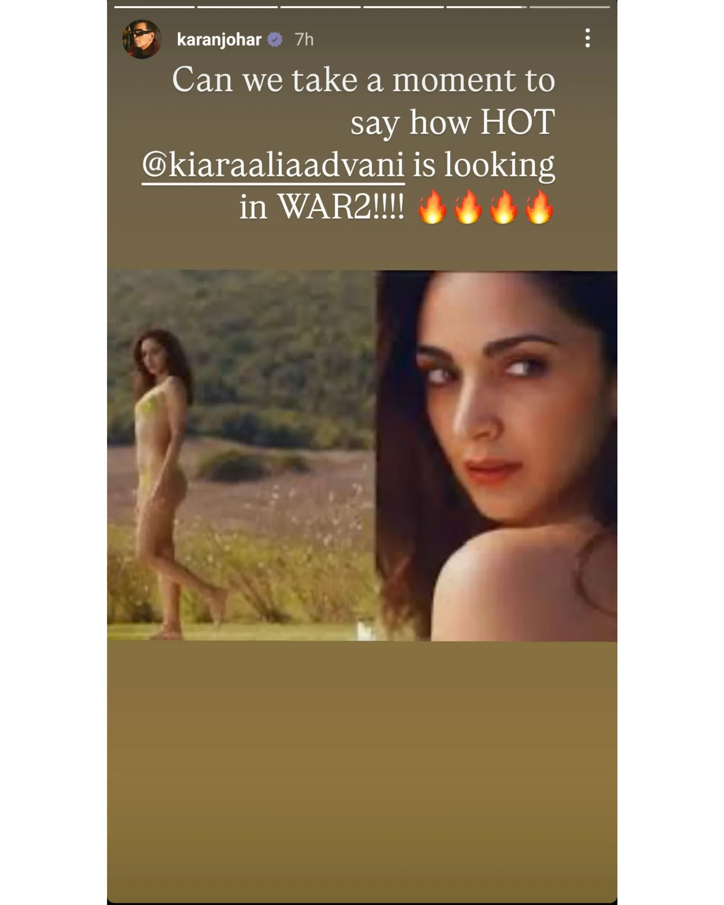 Karan Johar Praises War2 Teaser