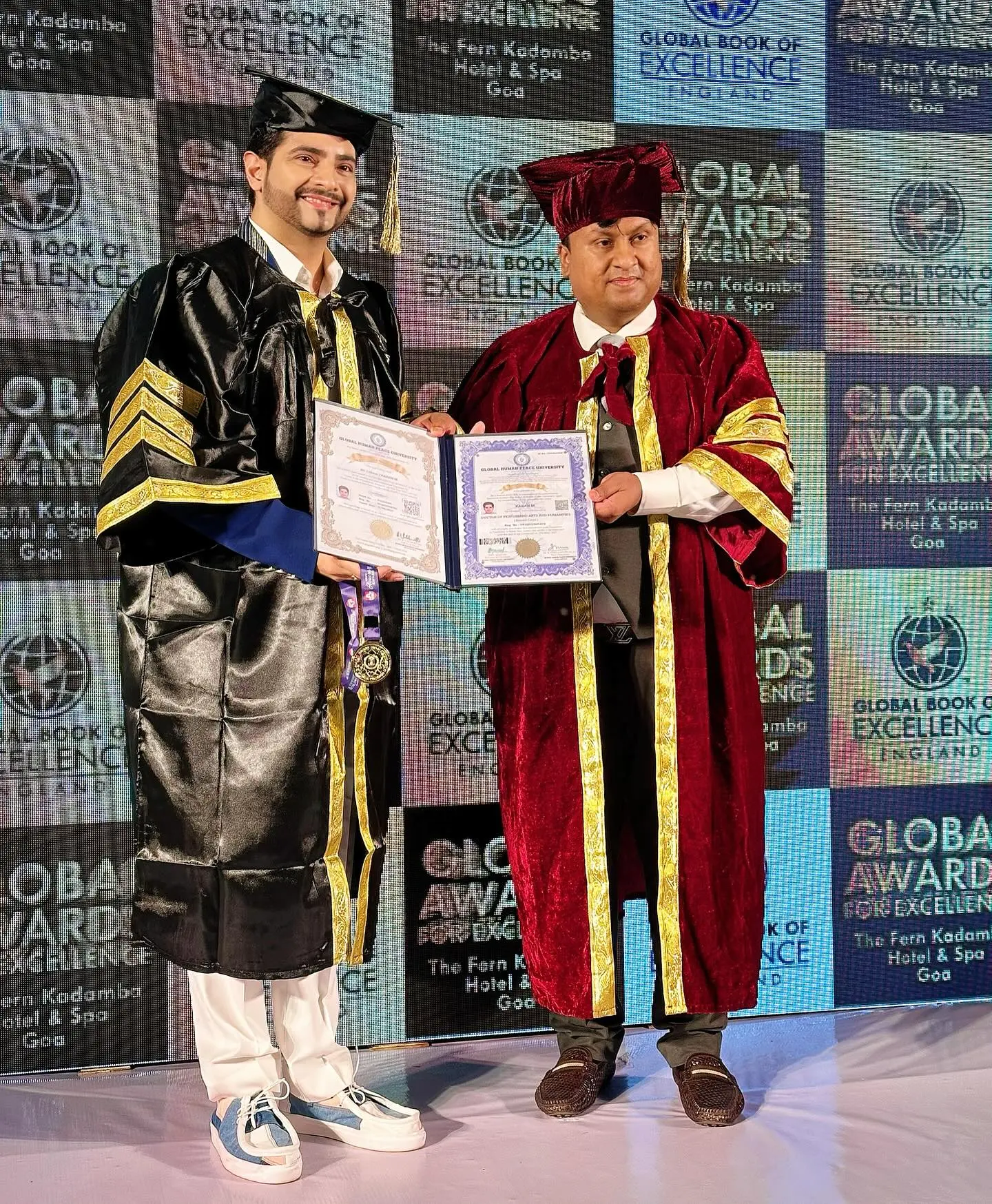 Karan Mehra Receives Honorary Doctorate Celebrating a journey of passion art and cultural expression in performance and humanities