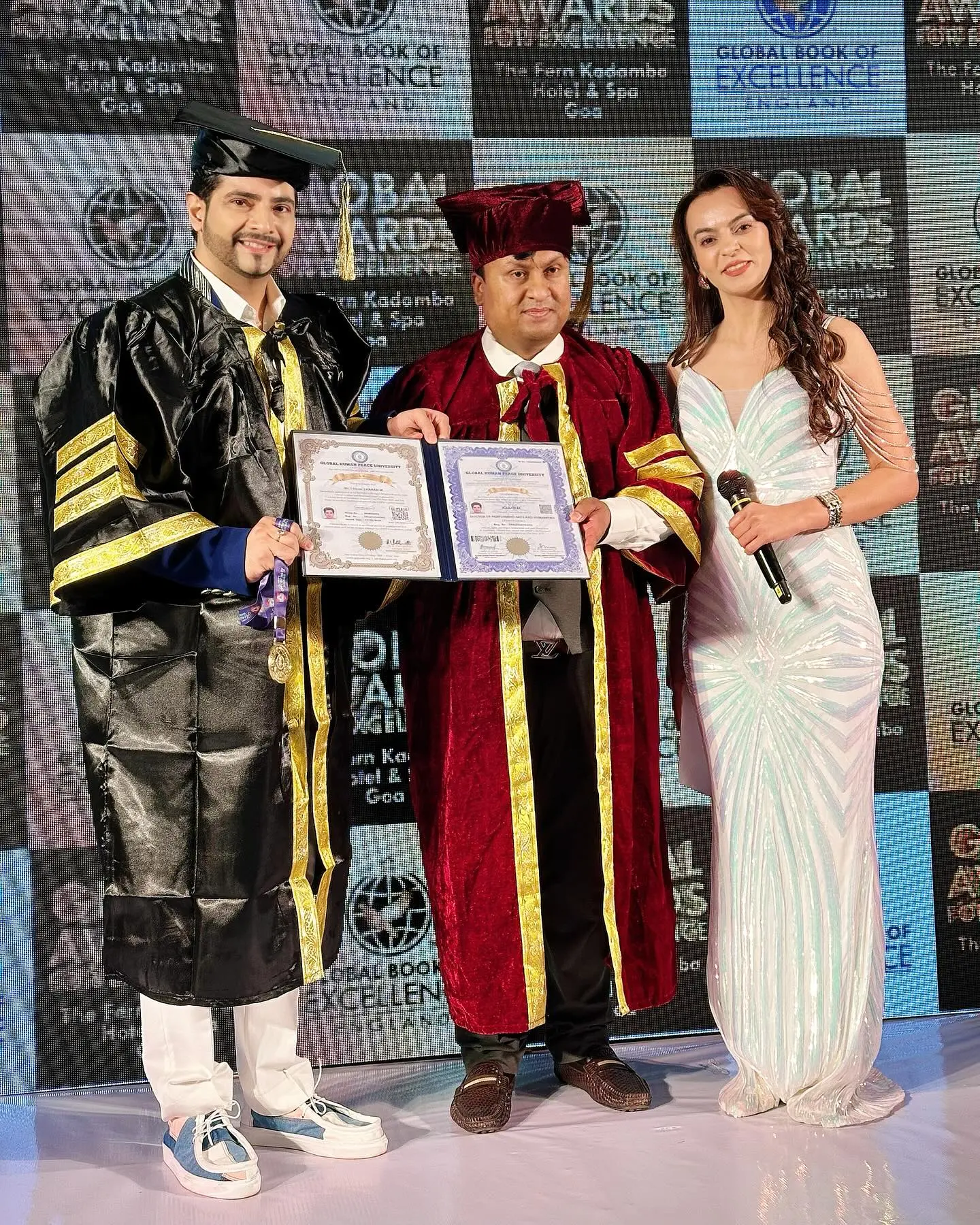 Karan Mehra Receives Honorary Doctorate