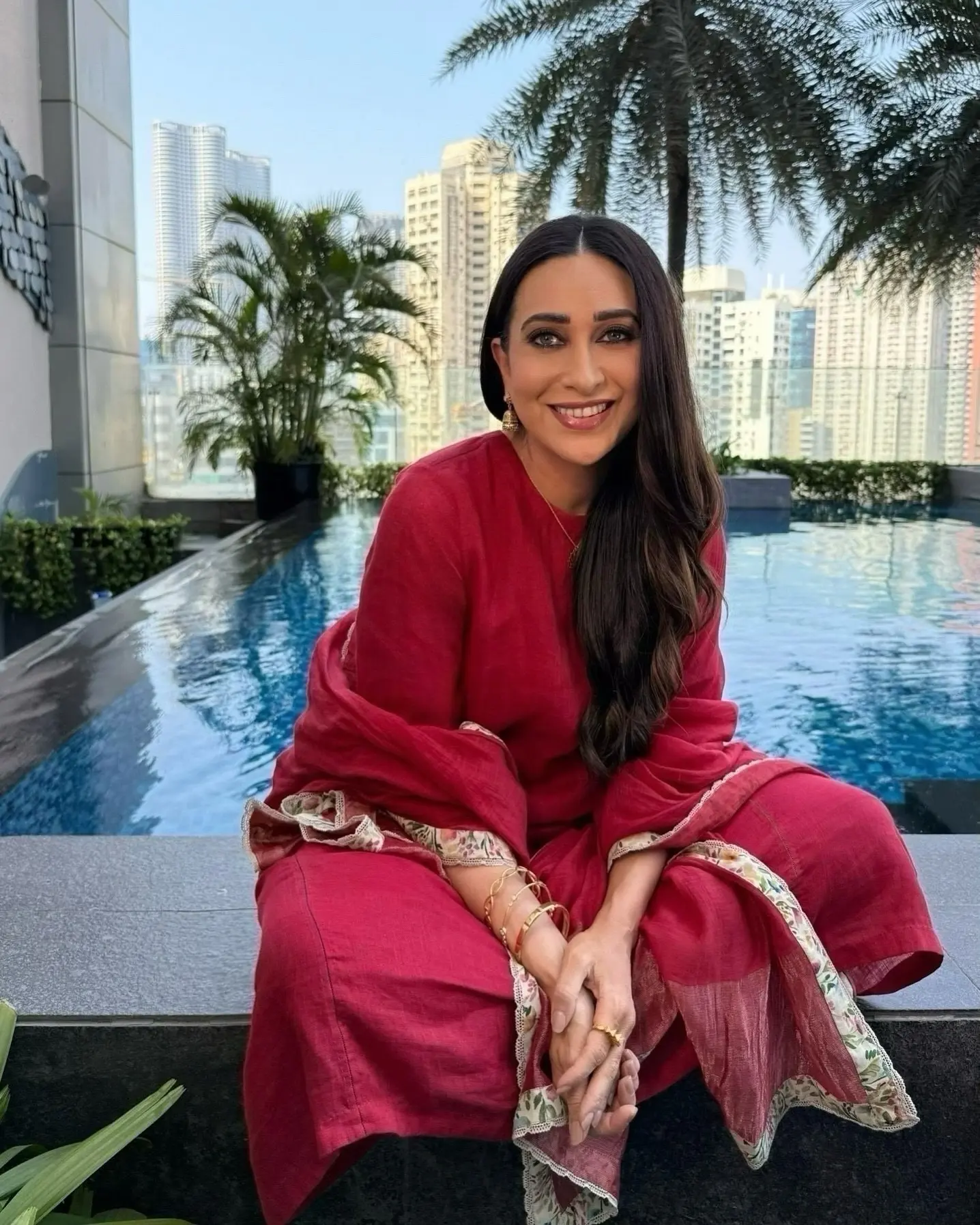 Karisma Kapoor Serves Watermelon Summer Vibes Bollywood icon Karisma Kapoor dazzles fans with a refreshing slice of summer and style.
