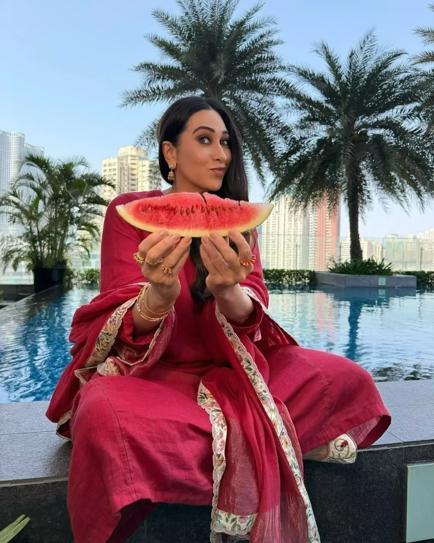 Karisma Kapoor Serves Watermelon Summer Vibes