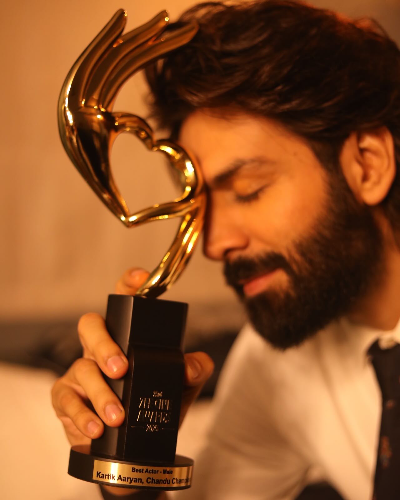 Kartik Aaryan Sweeps Dual Awards At Zeecine 2024