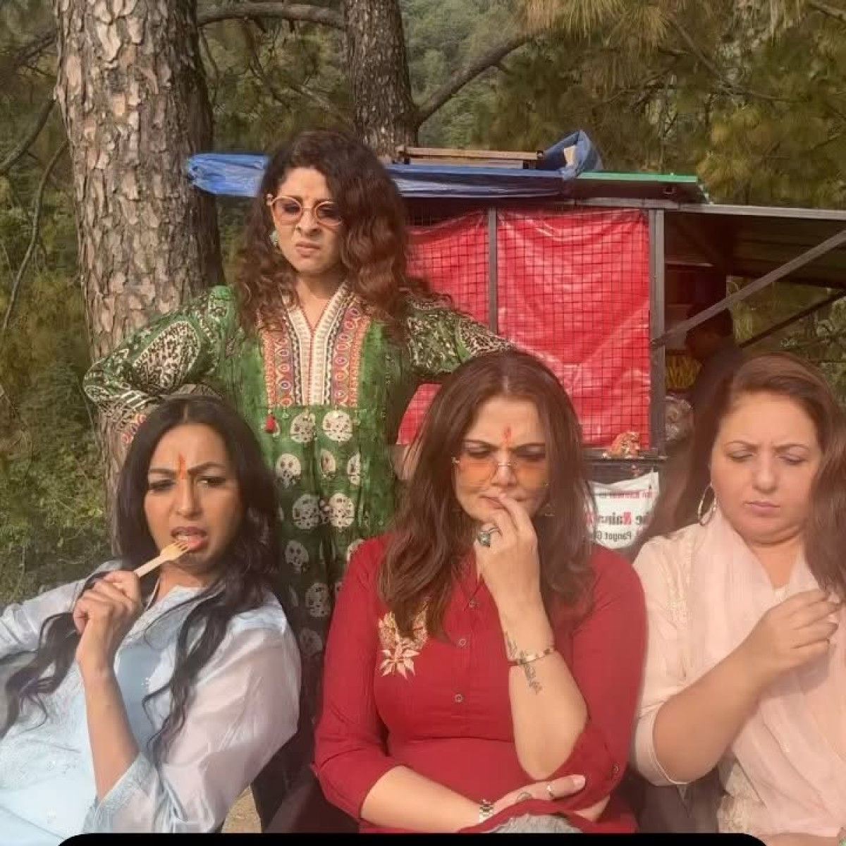 Kashmira Shah Celebrates Friendship And Vacation Moments A vibrant escape showcasing heartfelt bonds, joyful fun, and enduring friendships on tour.