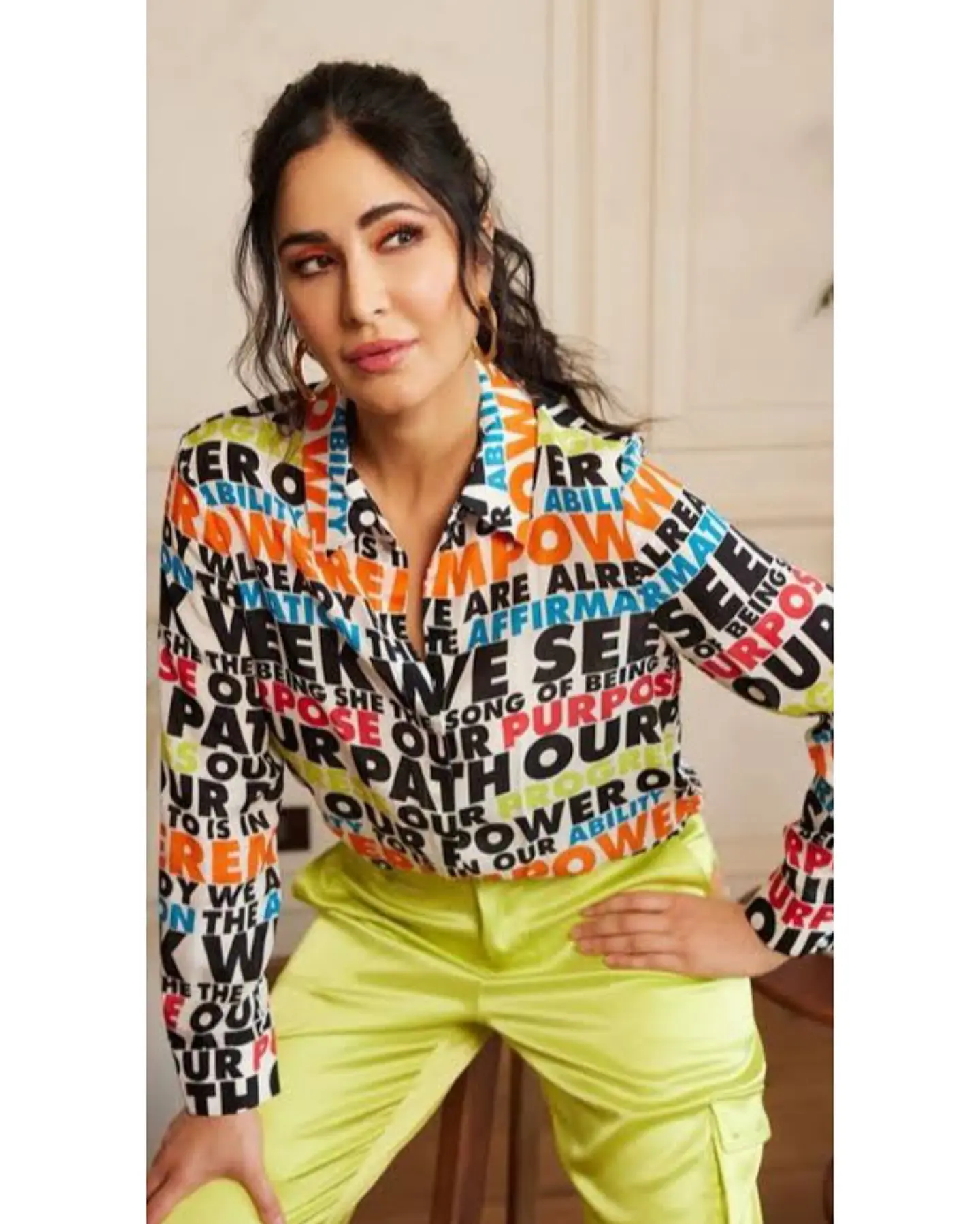 Katrina Kaif Rocks Chic Shirt Fashion