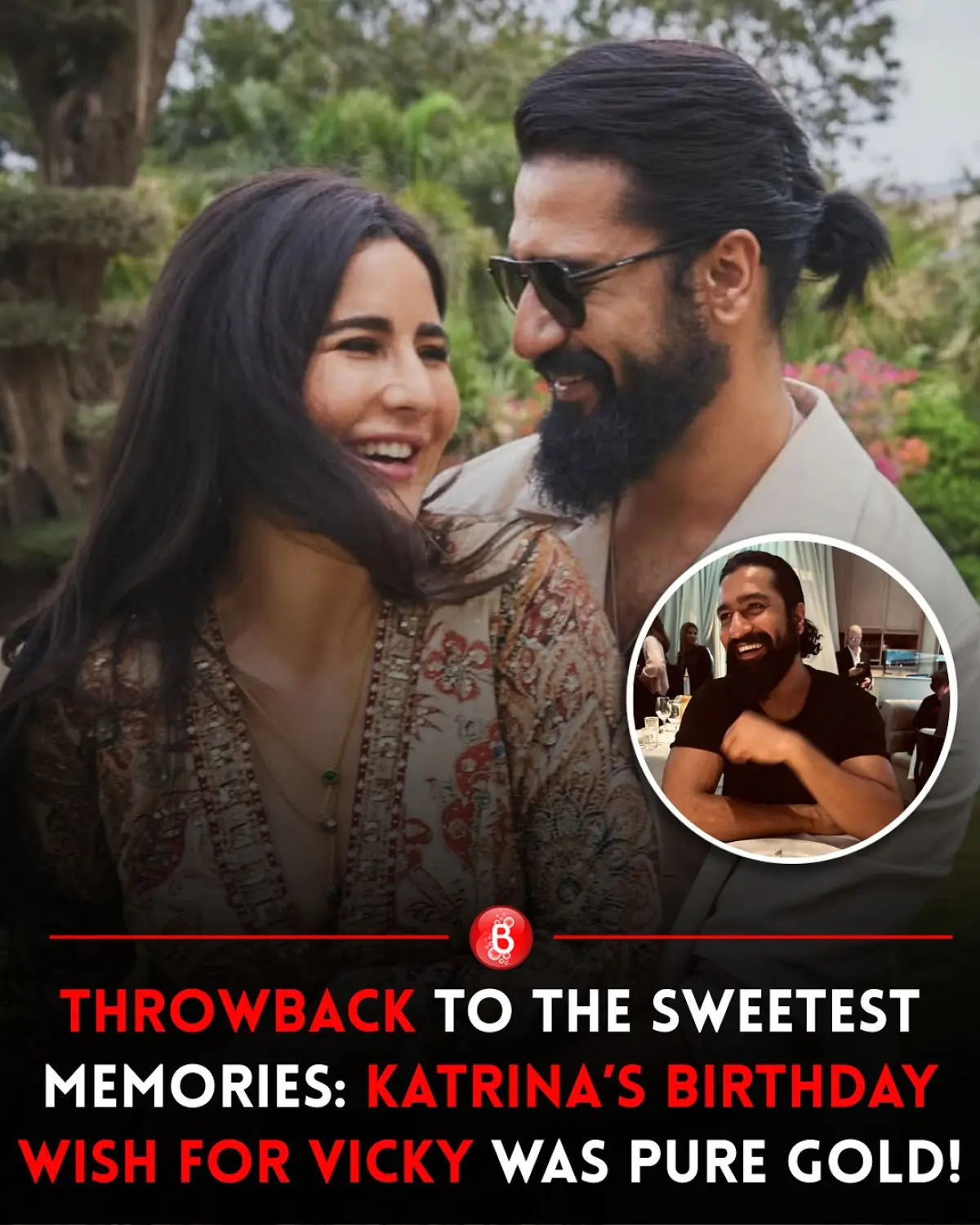 Katrina’s Wholesome Birthday Tribute Katrina Kaif’s throwback post lights up timelines as she celebrates her husband’s birthday