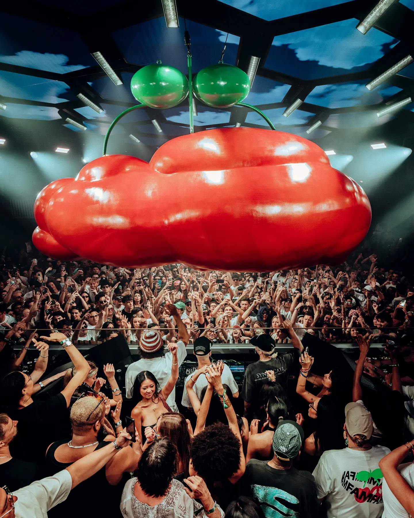 Keinemusik Under The Cherry Kloud Seven immersive hours merging eclectic beats, cherry hues, and vivid Ibiza nightlife live!