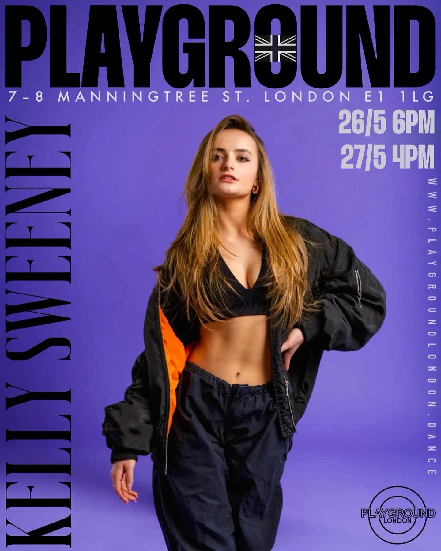 Kelly Sweeney Expands London Dance Class Schedule Training sessions debut in the capital as instructor launches diverse choreography combos.!