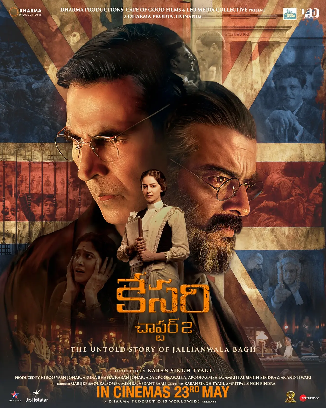 Unserved justice and buried truths unfold as Kesari Chapter 2 debuts in Telugu on May 23!