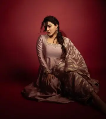 Ketika charms in chic attire with flawless styling and striking accessories exude glamour!