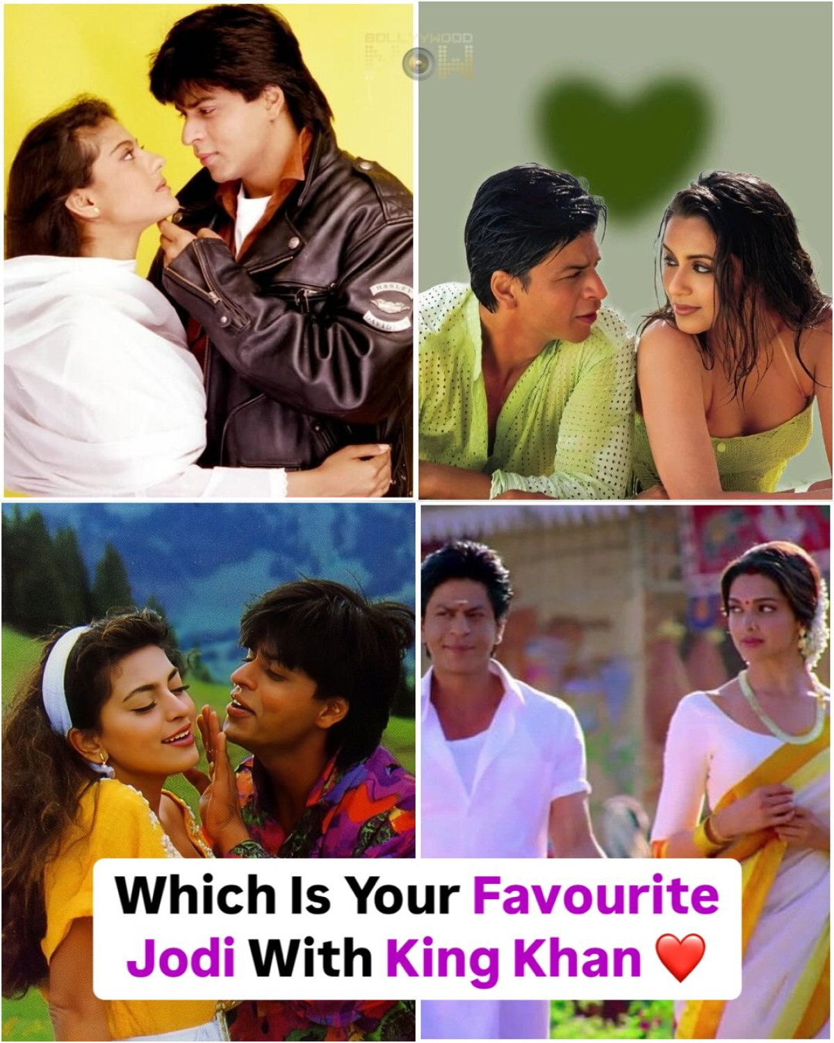 Experience Bollywood magic as King Khan truly charmed hearts with iconic onscreen pairs!!