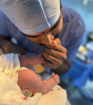 Kiran Celebrates Baby Boy Blessings