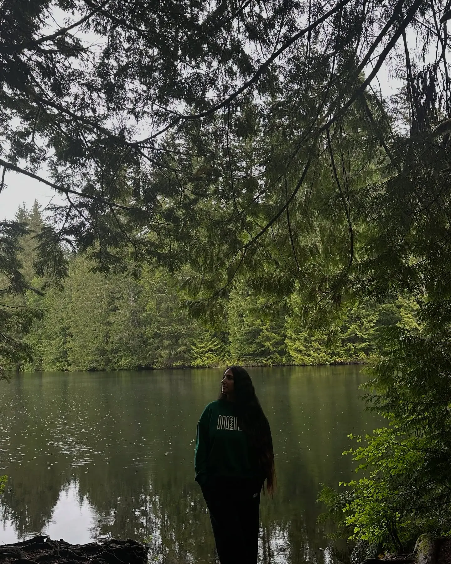Kirpan Dhillon Embraces Nature's Charm
