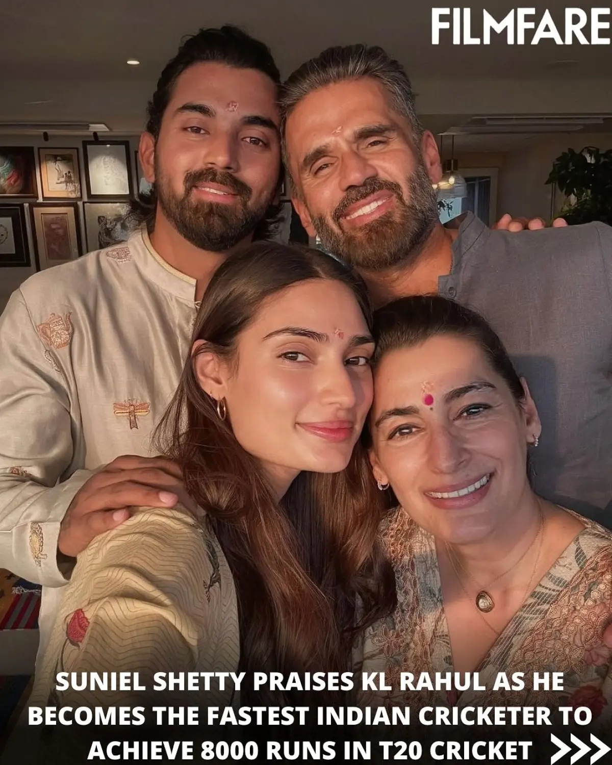 KL Rahul Achieves Historic 8000 T20 Runs Milestone Suniel Shetty lauds his son-in-law as KL Rahul makes history with 8000 T20 runs today! Now!