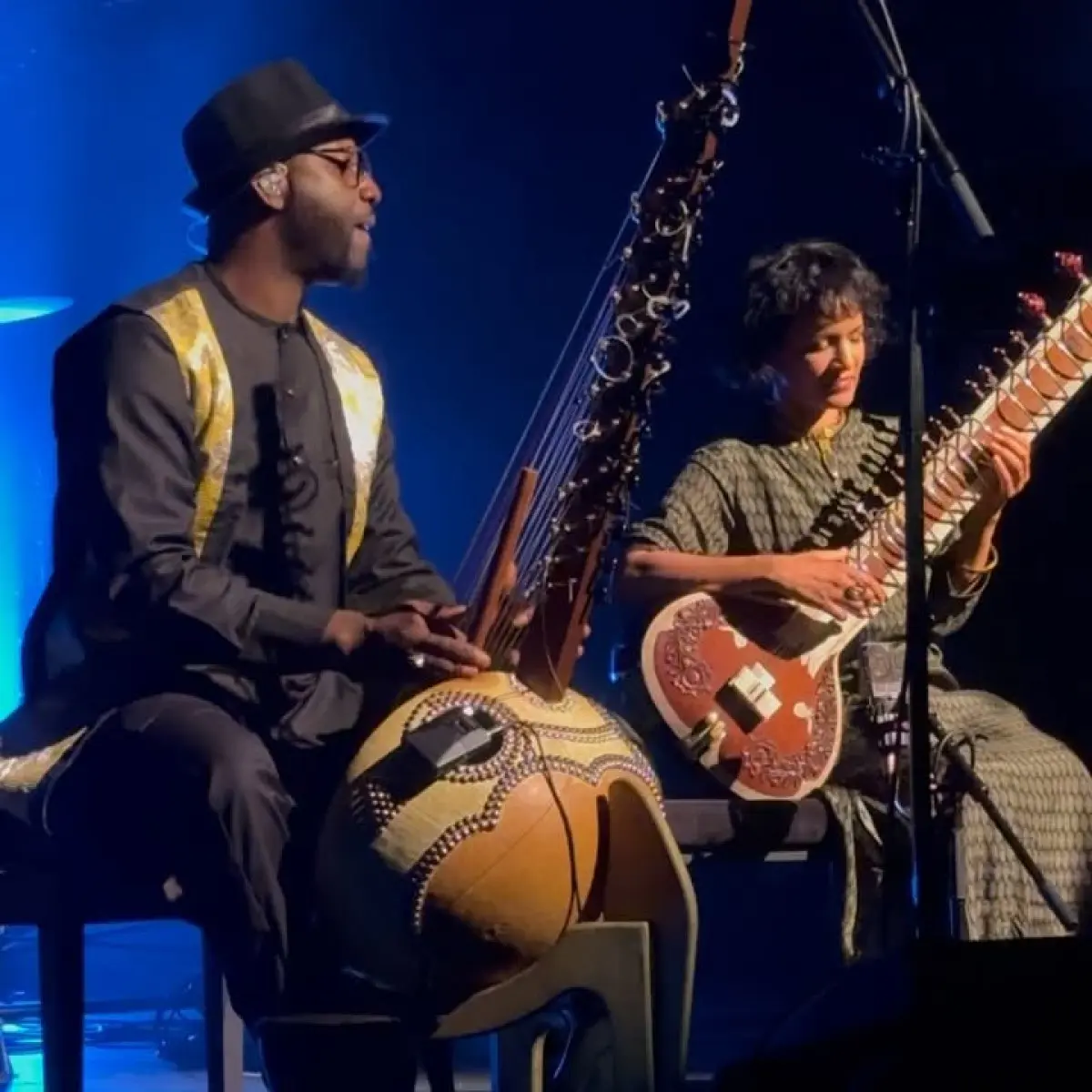 Kora and Sitar Collaborate Live in Stunning Musical Performance Kora meets sitar in an electrifying Brighton Festival stage debut dream come true - Epic!!