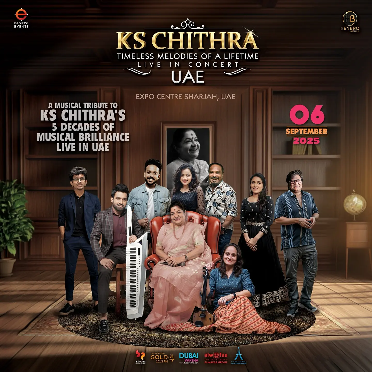 KS Chithra’s UAE Concert: Onam Celebration At Sharjah Expo Experience Vibrant Beats, Cultural Pride And A Unforgettable Night With KS Chithra In UAE