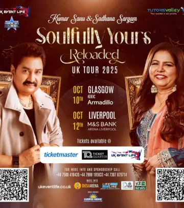 Kumar Sanu Concert Lights Up Liverpool