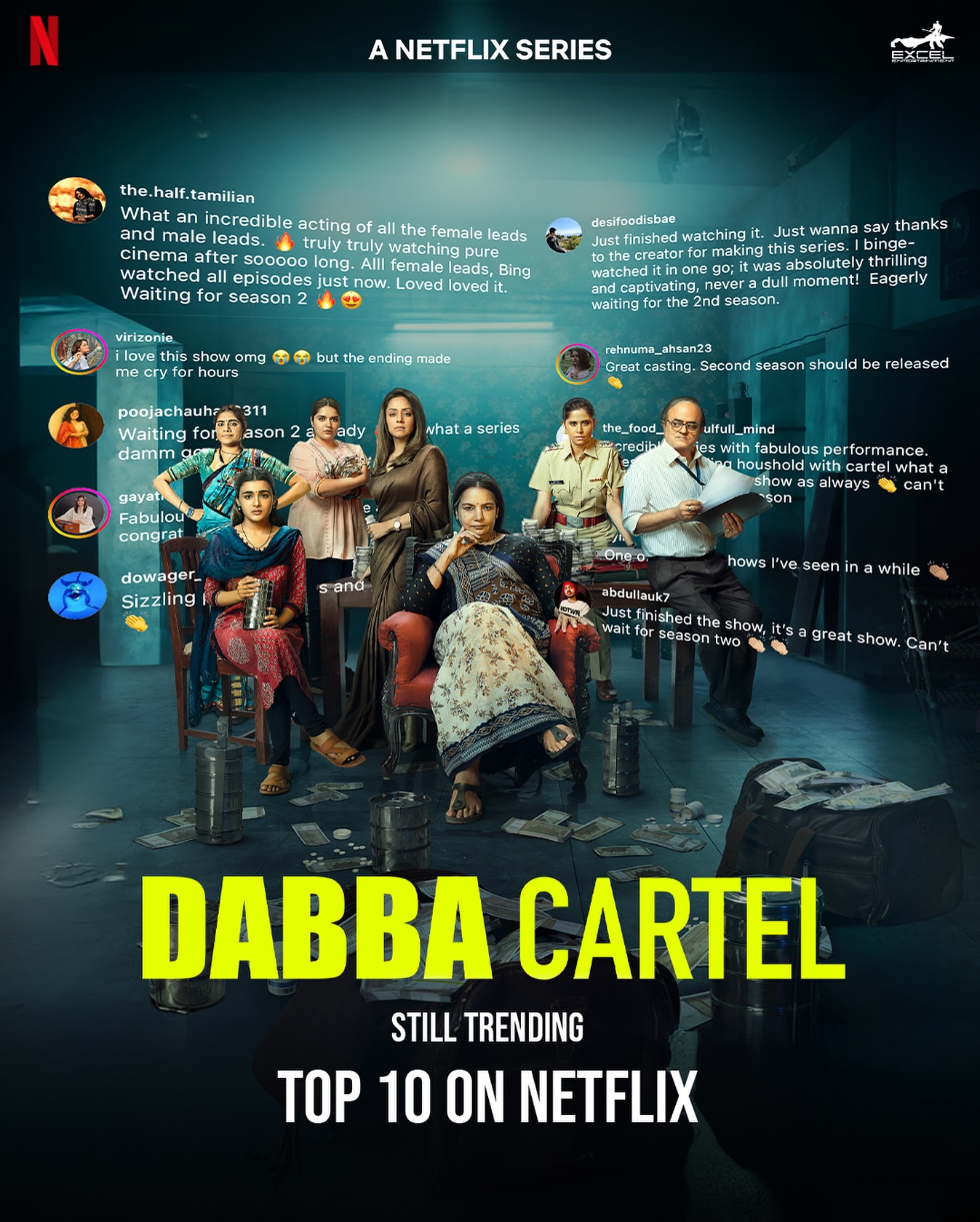 Ladies Still On Top As Dabba Cartel Sizzles On Netflix Elite screen talents ignite bold shifts in style and culture, captivating every viewer.