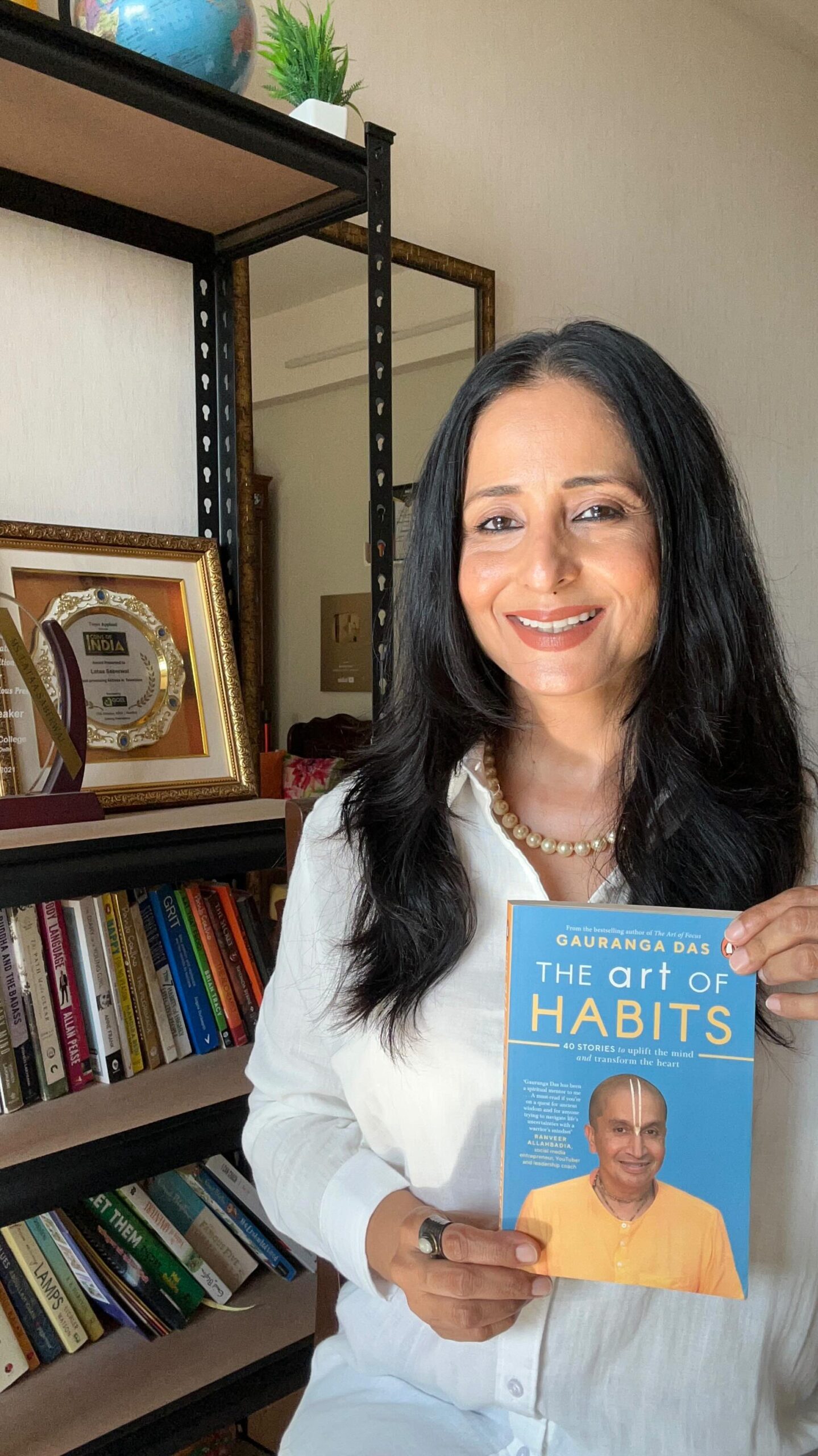 Lataa Saberwal Praises Uplifting Read ‘The Art Of Habits’ Image consultant Lataa Saberwal lauds a transformative book fueling personal growth - Wow